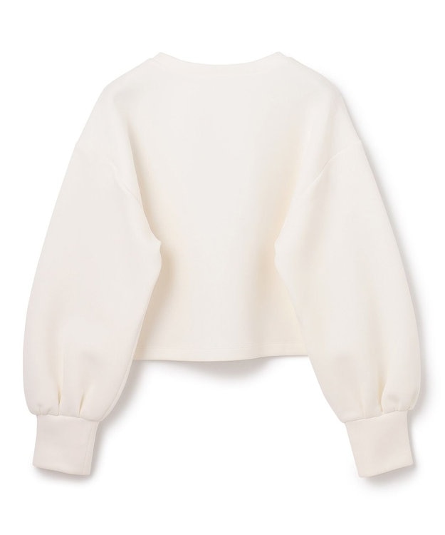 GRACE CONTINENTAL ロゴカットトップ ホワイト