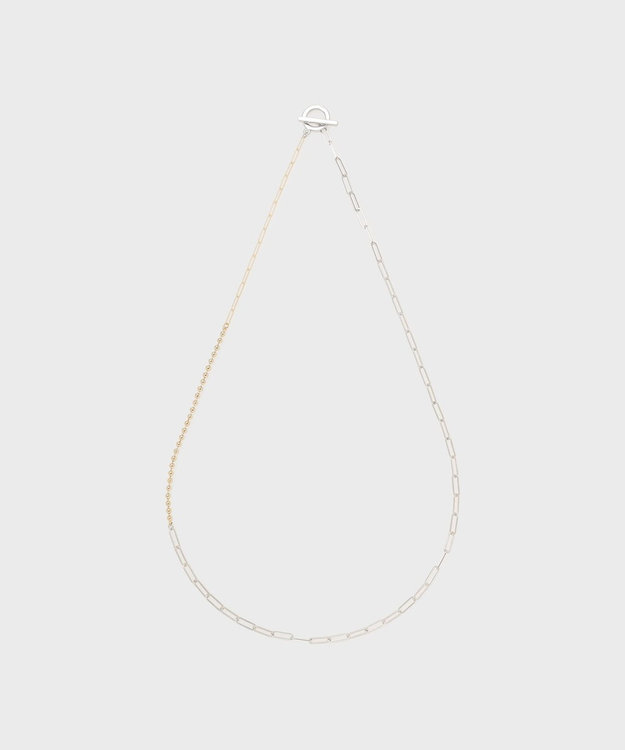 GRACE CONTINENTAL バイカラーロングネックレス マルチ