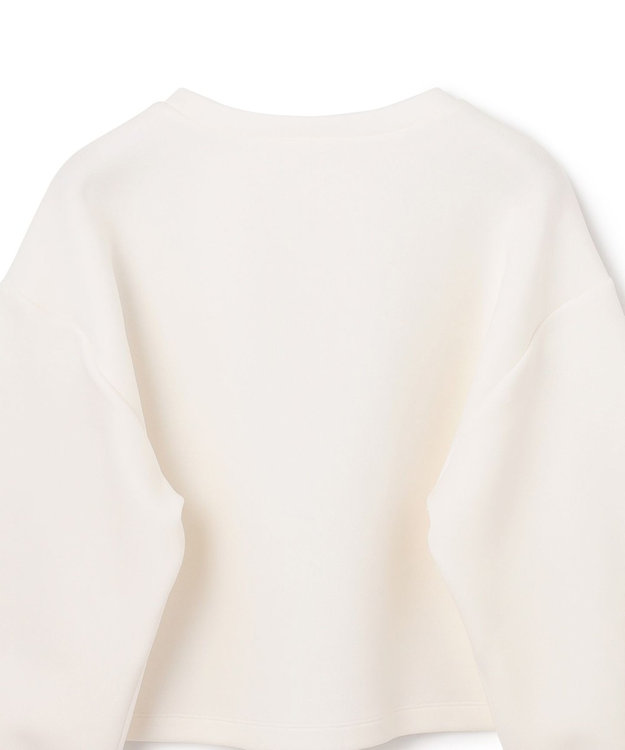 GRACE CONTINENTAL ロゴカットトップ ホワイト