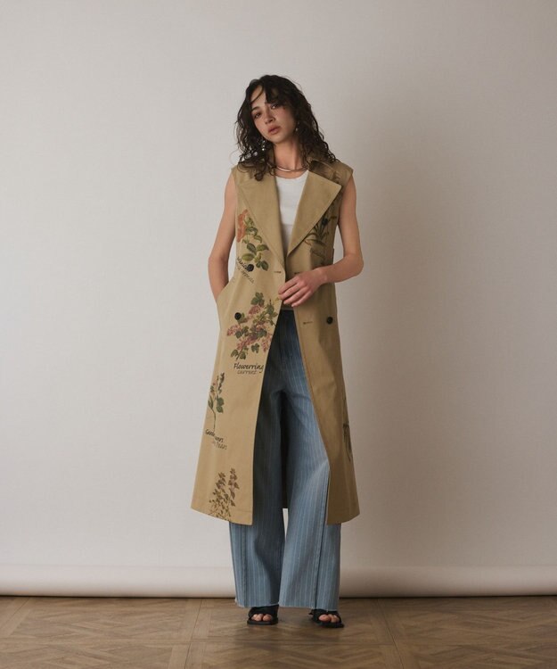 GRACE CONTINENTAL 新作58,300円プリントトレンチワンピース プリントトレンチワンピース / GRACE CONTINENTAL | GRACE