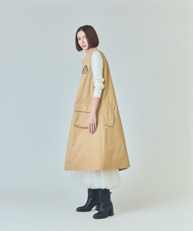 GRACE CONTINENTAL ミリタリー3WAYコート ベージュ