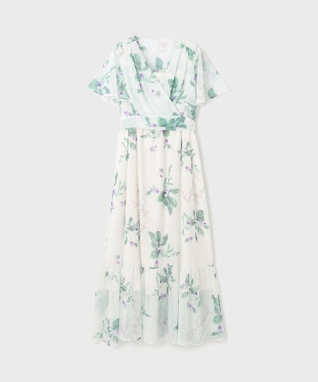 GRACE CONTINENTAL プリントセパレートワンピース キナリ