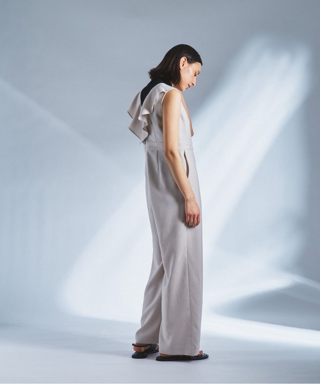 GRACE CONTINENTAL バックフリルサロペット バックフリルサロペット / GRACE CONTINENTAL | GRACE