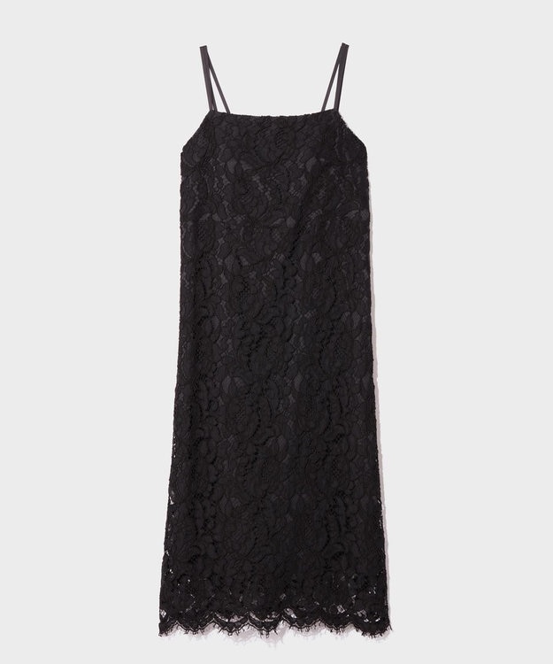 GRACE CONTINENTAL コードリバーレースドレス ブラック
