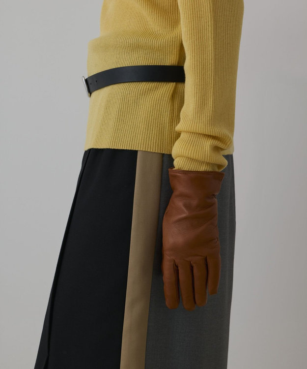 GRACE CONTINENTAL GALA GLOVES ショートグローブ ブラウン
