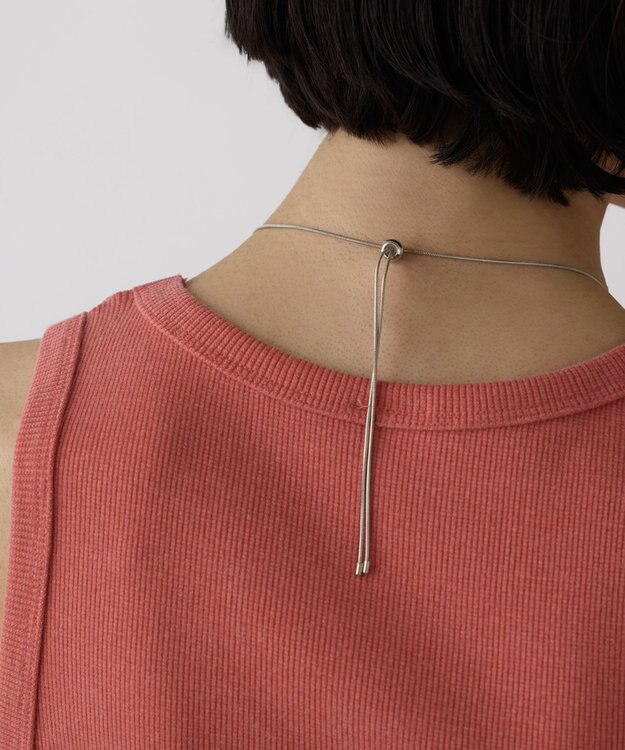 GRACE CONTINENTAL チャンキートップネックレス シルバー