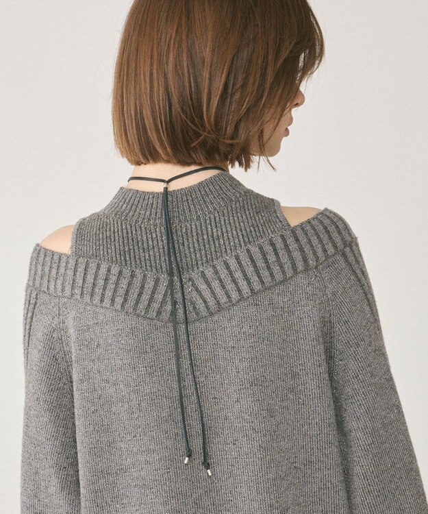 GRACE CONTINENTAL ハートチャンキーネックレス シルバー