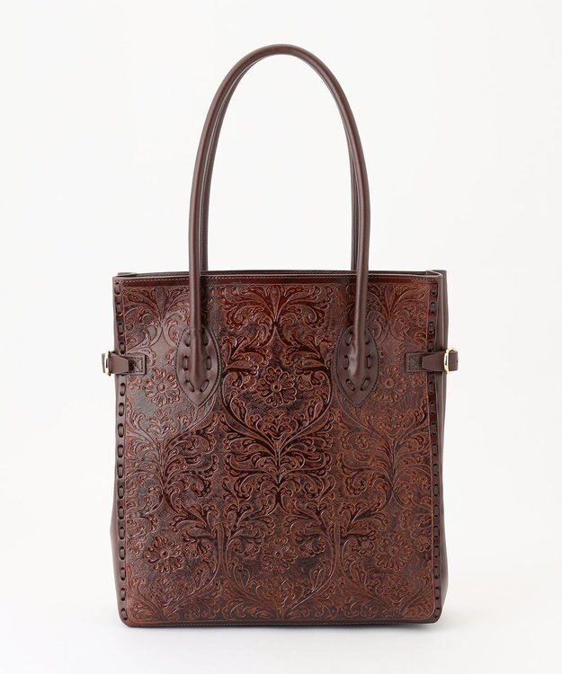 GRACE CONTINENTAL SideBeltToteBag ダークブラウン