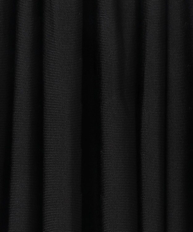 GRACE CONTINENTAL アメスリニットギャザーワンピース ブラック