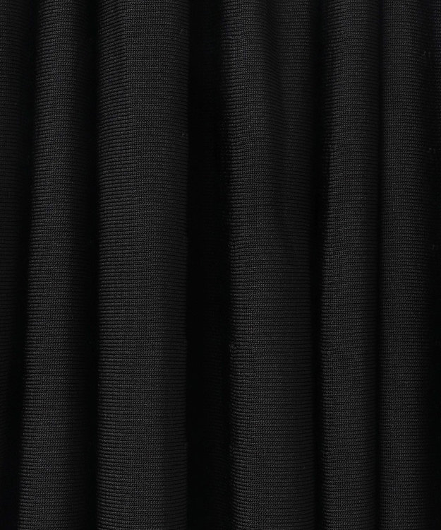 GRACE CONTINENTAL アメスリニットギャザーワンピース ブラック