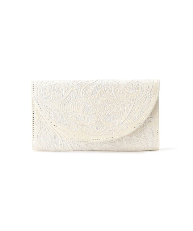 GRACE CONTINENTAL FlapWallet パールホワイト