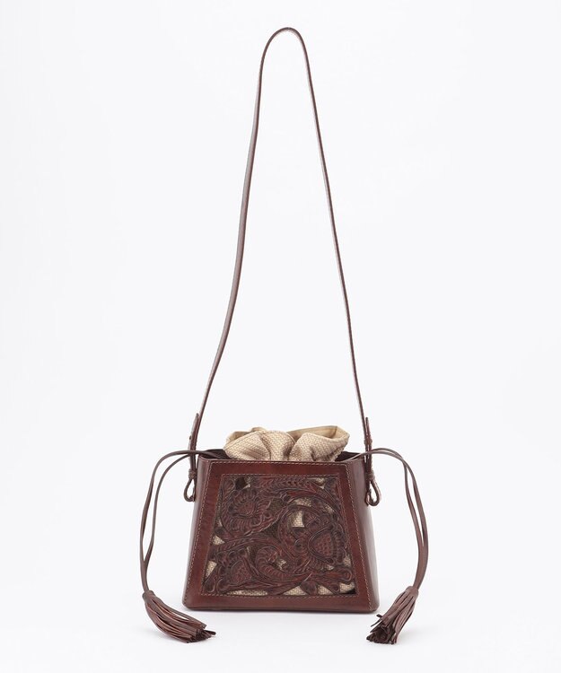 GRACE CONTINENTAL Cutwork box Bag タンブガッティ