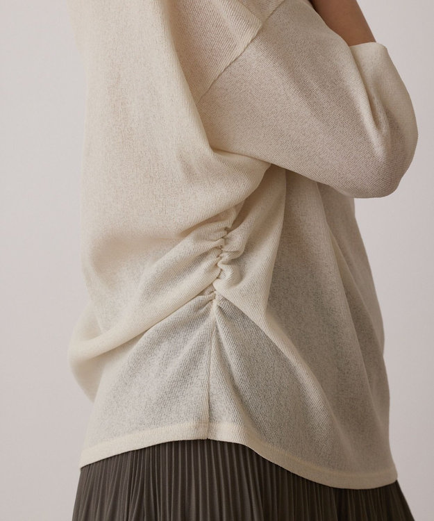 GRACE CONTINENTAL ドレープカットトップ キナリ