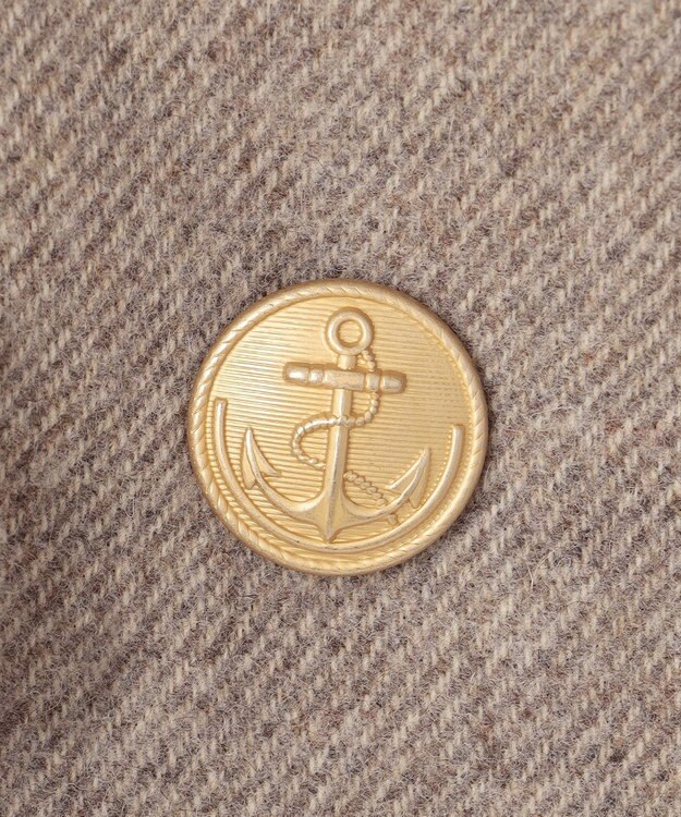 GRACE CONTINENTAL ボアカラーPコート ベージュ