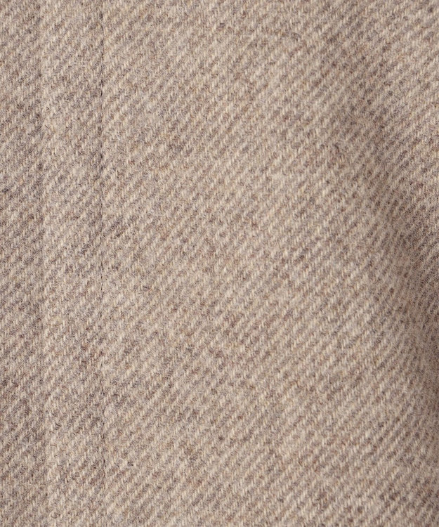 GRACE CONTINENTAL ボアカラーPコート ベージュ