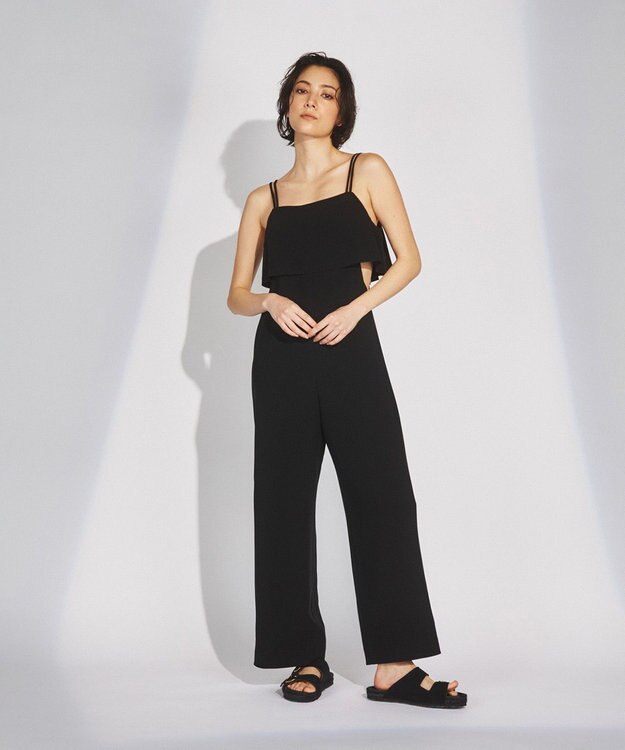 【未使用に近い】グレースコンチネンタル サロペット サイドカットサロペット / GRACE CONTINENTAL | GRACE