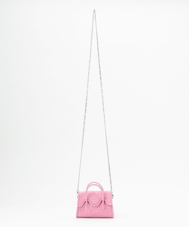 GRACE CONTINENTAL Mini Chain Bag ピンク