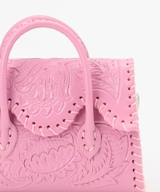 GRACE CONTINENTAL Mini Chain Bag ピンク