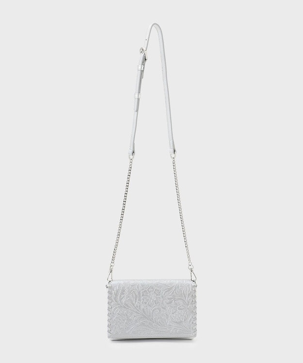 GRACE CONTINENTAL ChainShoulderbag シルバー