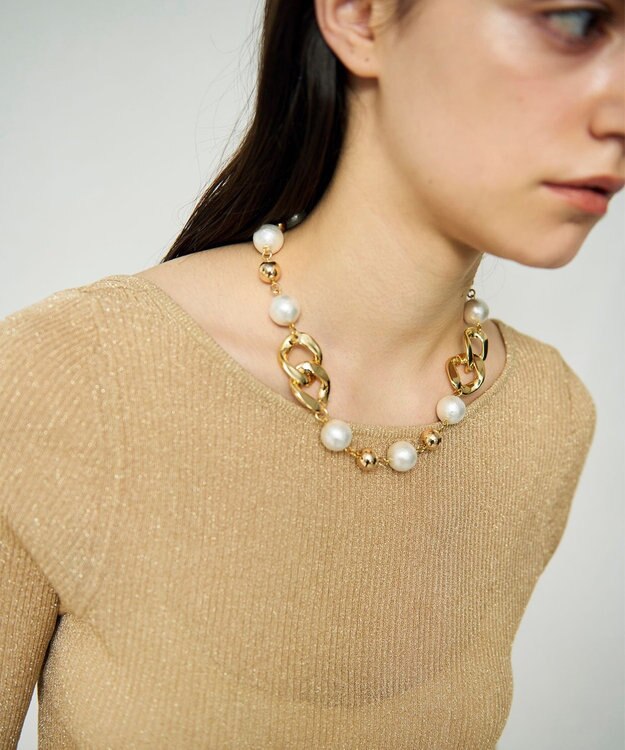 GRACE CONTINENTAL MOY paris LouiseChoker ネックレス ゴールド