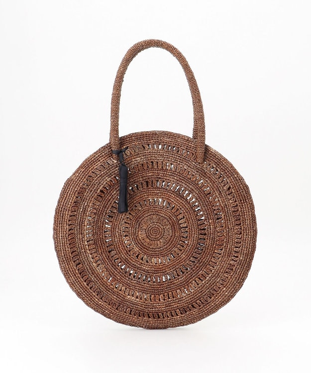 GRACE CONTINENTAL MAISON N.H Paris サークルバッグ ブラウン