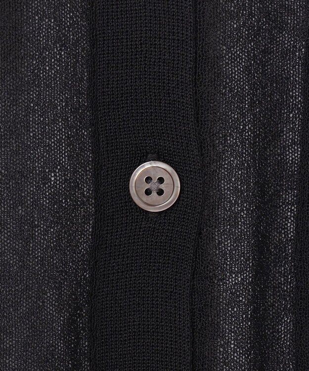 GRACE CONTINENTAL ニットシアーシャツ ブラック