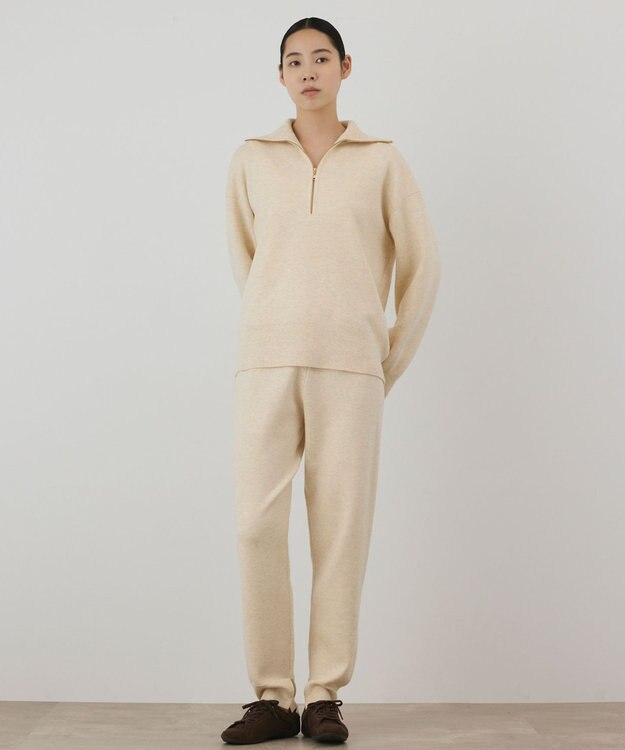 GRACE CONTINENTAL スムースニットパンツ キナリ