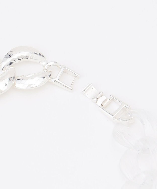 GRACE CONTINENTAL gren チェーンネックレス クリア