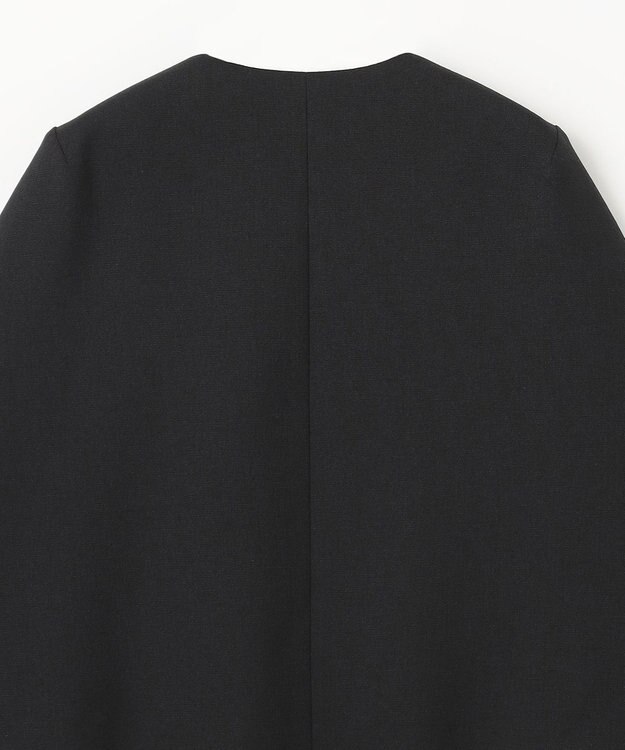 GRACE CONTINENTAL ケープスリーブジャケット ブラック