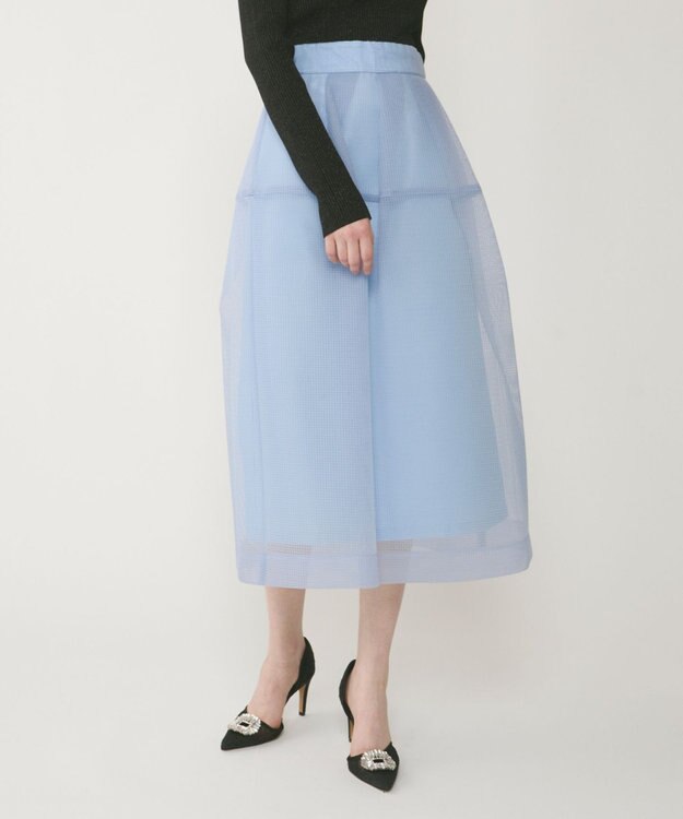 【新品・試着のみ】グレースコンチネンタル　ダンボールメッシュスカート ダンボールメッシュスカート / GRACE CONTINENTAL | GRACE