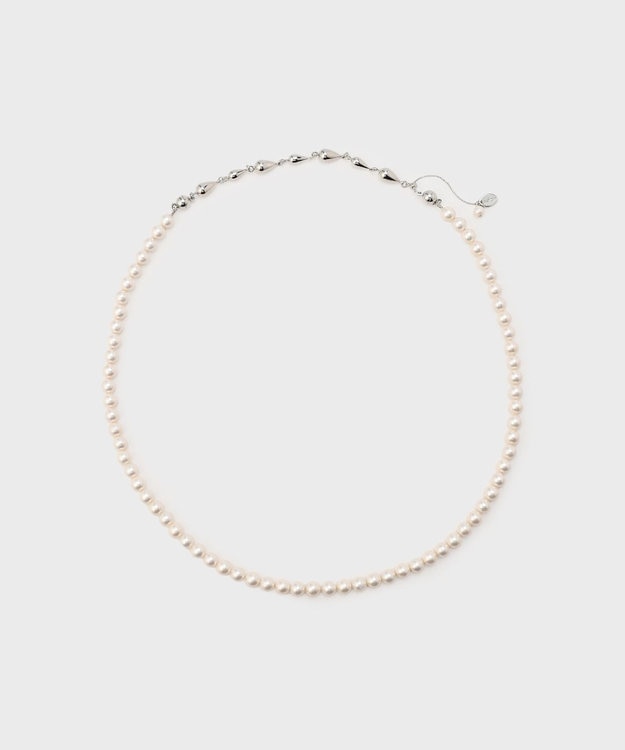 GRACE CONTINENTAL パールマルチwayネックレス シルバー