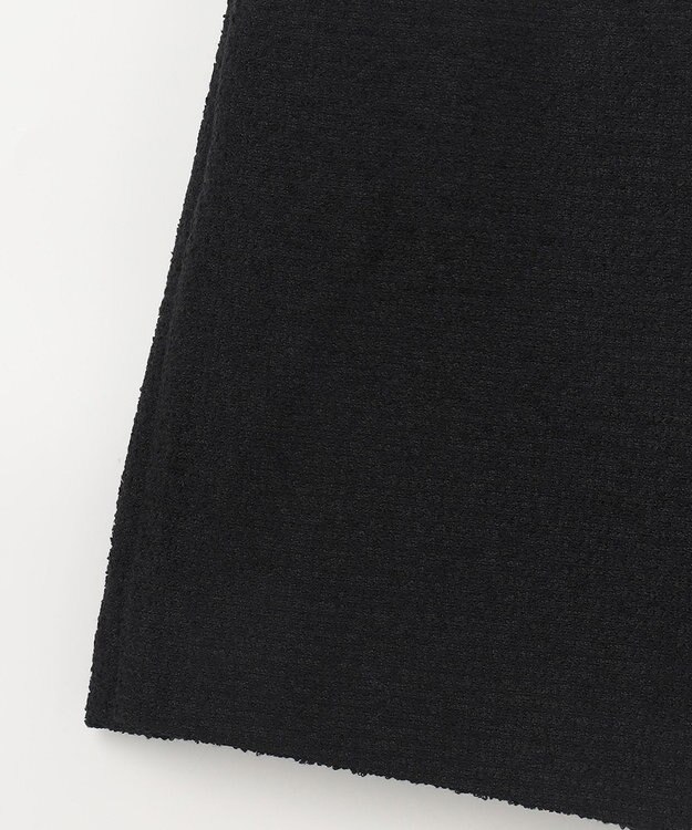 GRACE CONTINENTAL ツイードラップショートパンツ ブラック