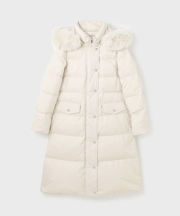 GRACE CONTINENTAL フードファーロングダウン キナリ