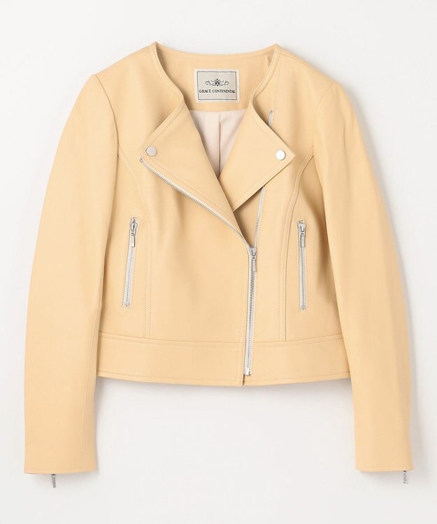 【美品】グレースコンチネンタル　ライダース　サイズ36 レザーライダースジャケット / GRACE CONTINENTAL | GRACE