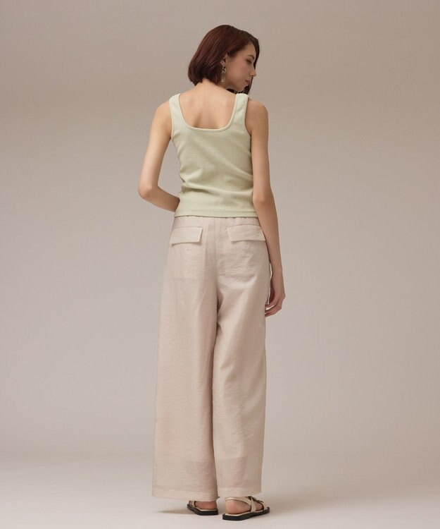 GRACE CONTINENTAL レースケープカットトップ ライトグリーン