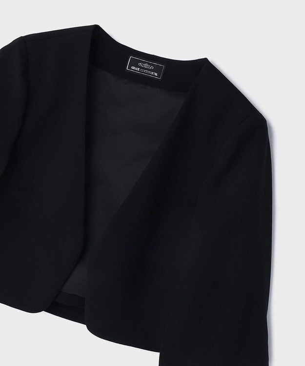 GRACE CONTINENTAL ケープボレロ ブラック