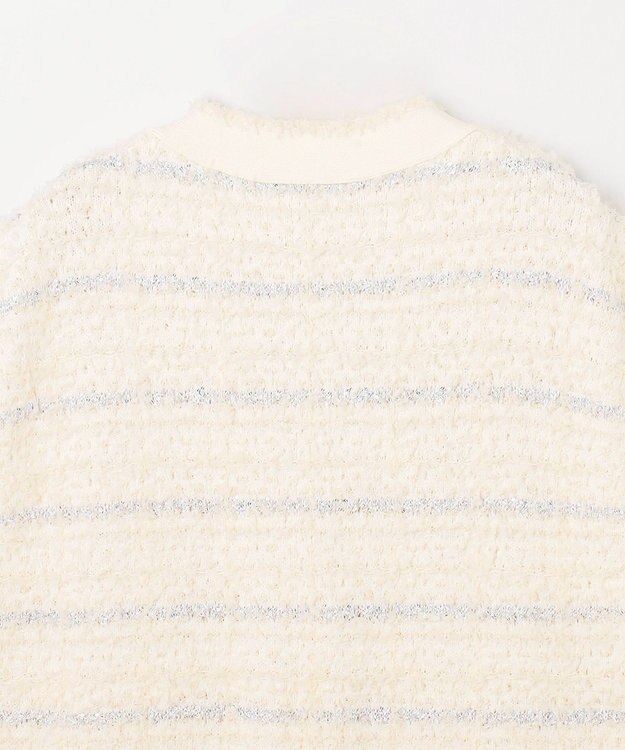 グレースコンチネンタル　ツイードVネックニットベスト　36 ツイードVネックニットベスト / GRACE CONTINENTAL | GRACE