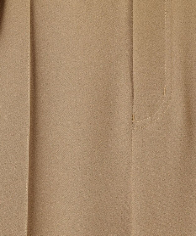 GRACE CONTINENTAL バックサテンカーゴパンツ カーキ