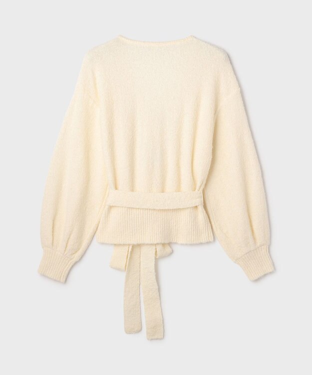 GRACE CONTINENTAL カシュクールニットトップ キナリ