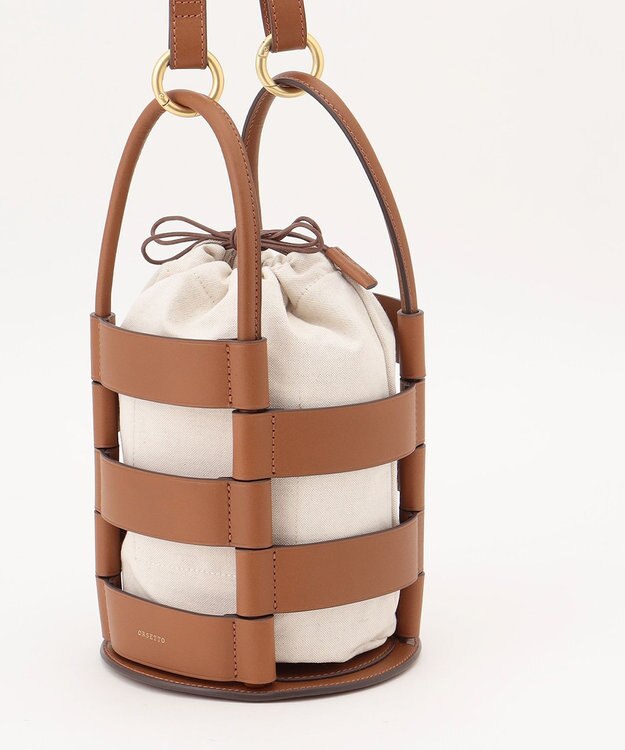 GRACE CONTINENTAL ORSETTO オルタネイトバッグ ブラウン