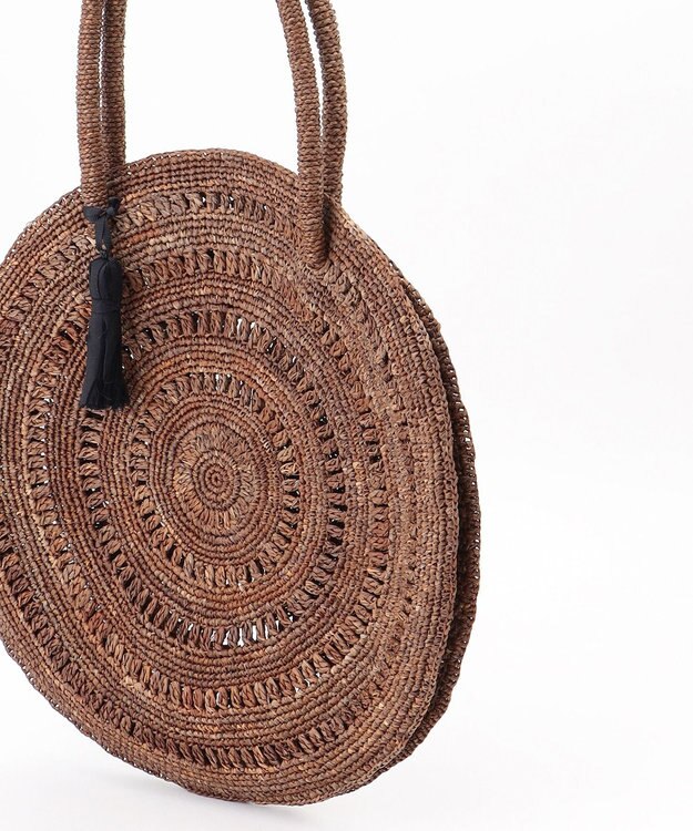 GRACE CONTINENTAL MAISON N.H Paris サークルバッグ ブラウン