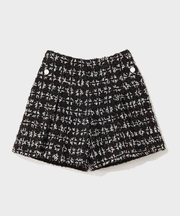 GRACE CONTINENTAL Tweed Shortパンツ ブラック