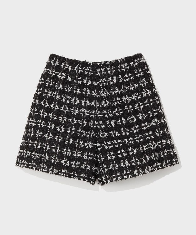 GRACE CONTINENTAL Tweed Shortパンツ ブラック