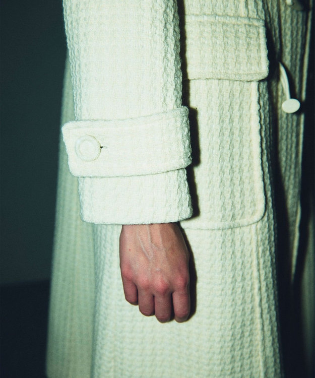 GRACE CONTINENTAL ファーフードダッフルコート キナリ