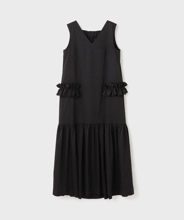 grace continental サイドフリルタフタワンピース サイドフリルタフタワンピース / GRACE CONTINENTAL | GRACE