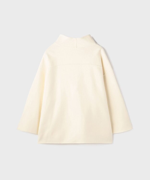 GRACE CONTINENTAL ストール付リバージップブルゾン キナリ