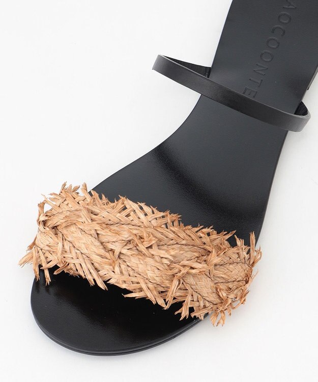 GRACE CONTINENTAL LAOCONTE 　ESPARTAサンダル ダークブラウン