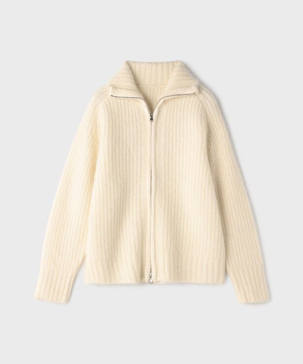 GRACE CONTINENTAL スパンコールニットカーディガン キナリ