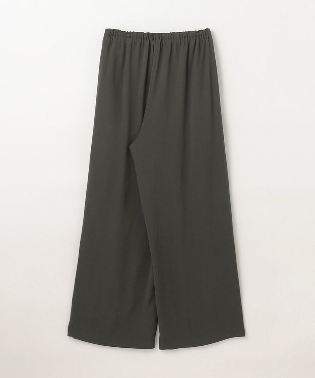 GRACE CONTINENTAL ラップレイヤードパンツ カーキ