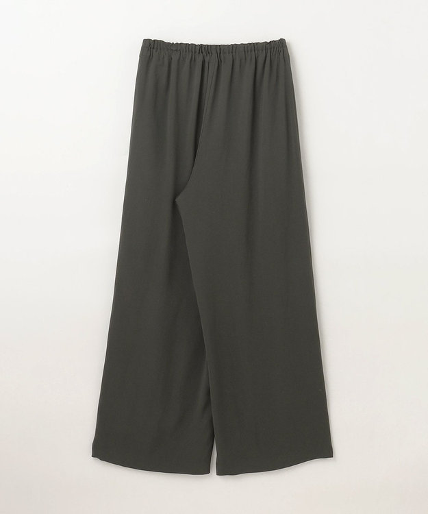 GRACE CONTINENTAL ラップレイヤードパンツ カーキ